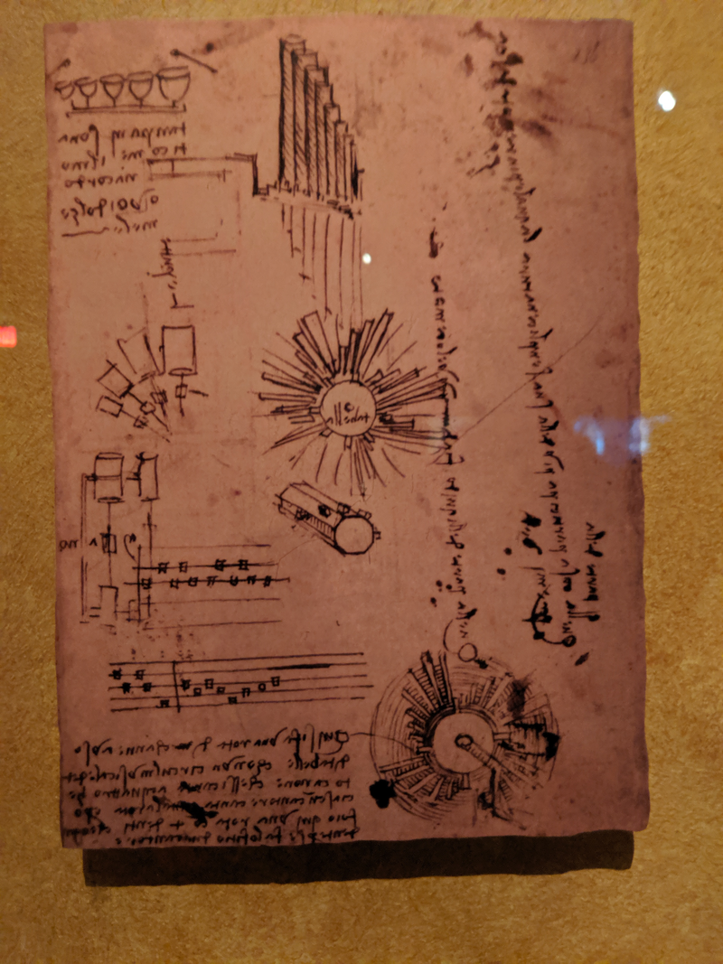 Illustration for article titled Pictures from the Reagan Library: The da Vinci Exhibit